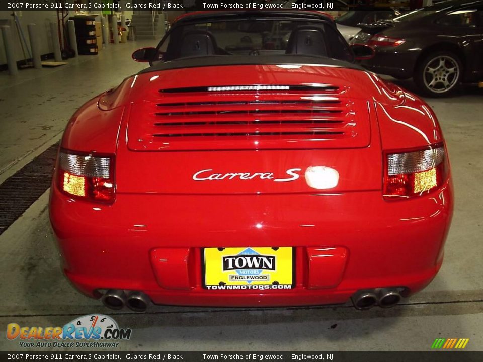 2007 Porsche 911 Carrera S Cabriolet Guards Red / Black Photo #5
