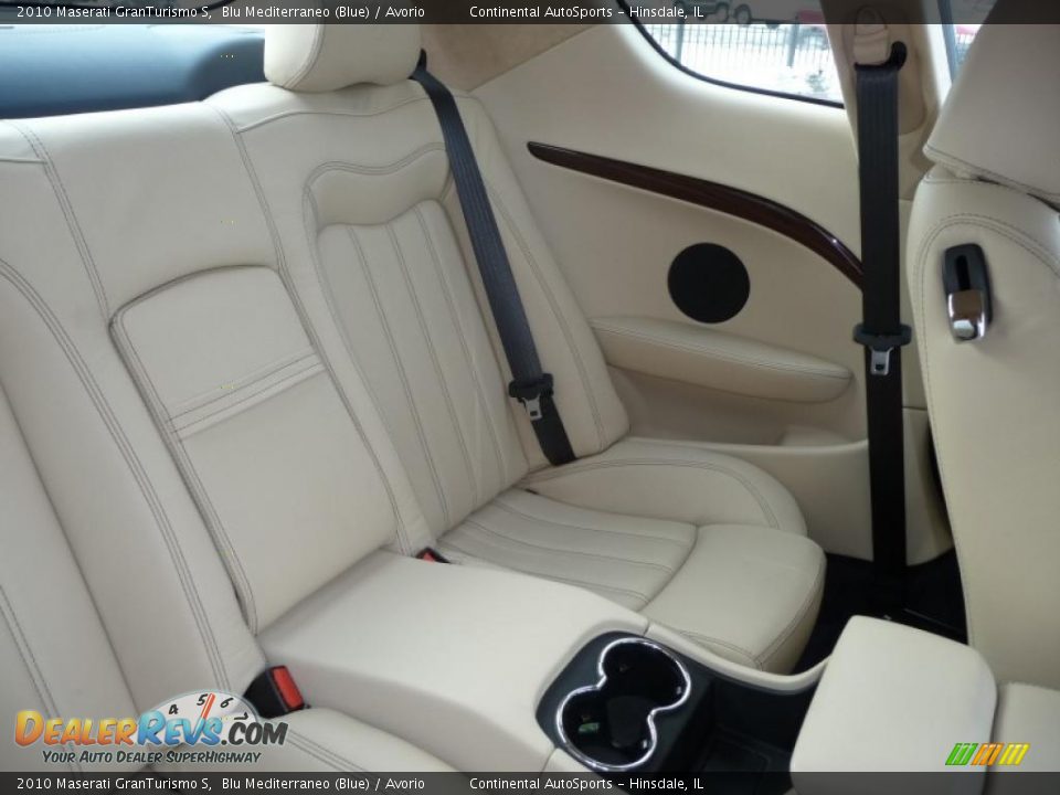 2010 Maserati GranTurismo S Blu Mediterraneo (Blue) / Avorio Photo #25