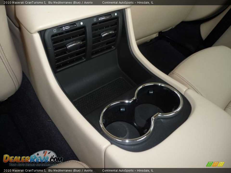 2010 Maserati GranTurismo S Blu Mediterraneo (Blue) / Avorio Photo #26