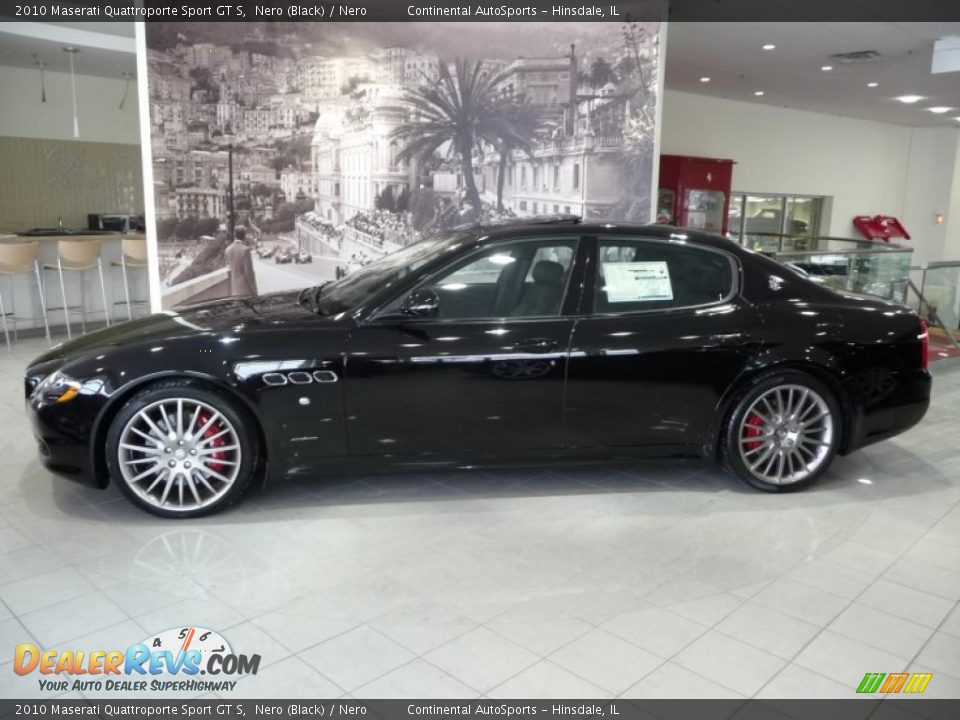 2010 Maserati Quattroporte Sport GT S Nero (Black) / Nero Photo #1
