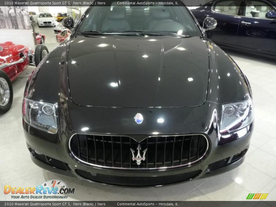 2010 Maserati Quattroporte Sport GT S Nero (Black) / Nero Photo #6