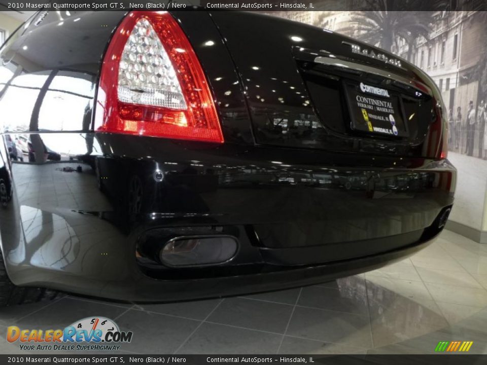 2010 Maserati Quattroporte Sport GT S Nero (Black) / Nero Photo #9
