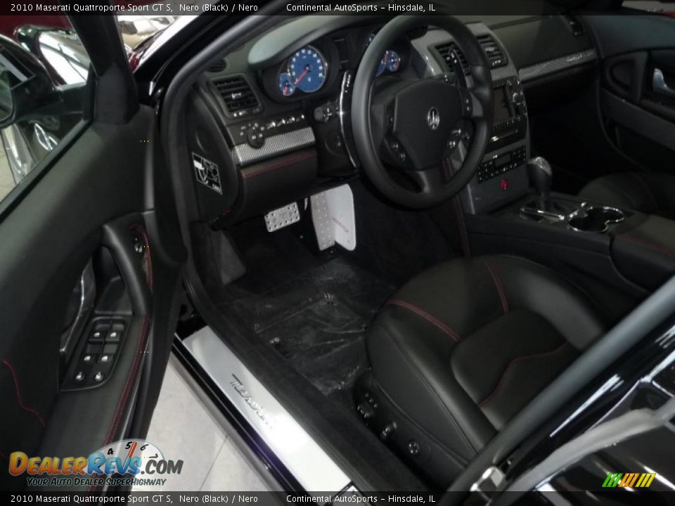 2010 Maserati Quattroporte Sport GT S Nero (Black) / Nero Photo #13