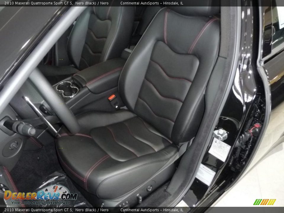 2010 Maserati Quattroporte Sport GT S Nero (Black) / Nero Photo #15