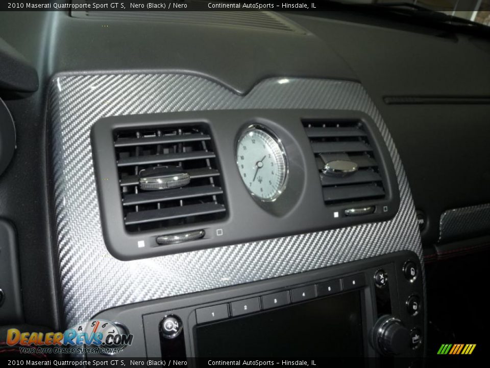 2010 Maserati Quattroporte Sport GT S Nero (Black) / Nero Photo #20