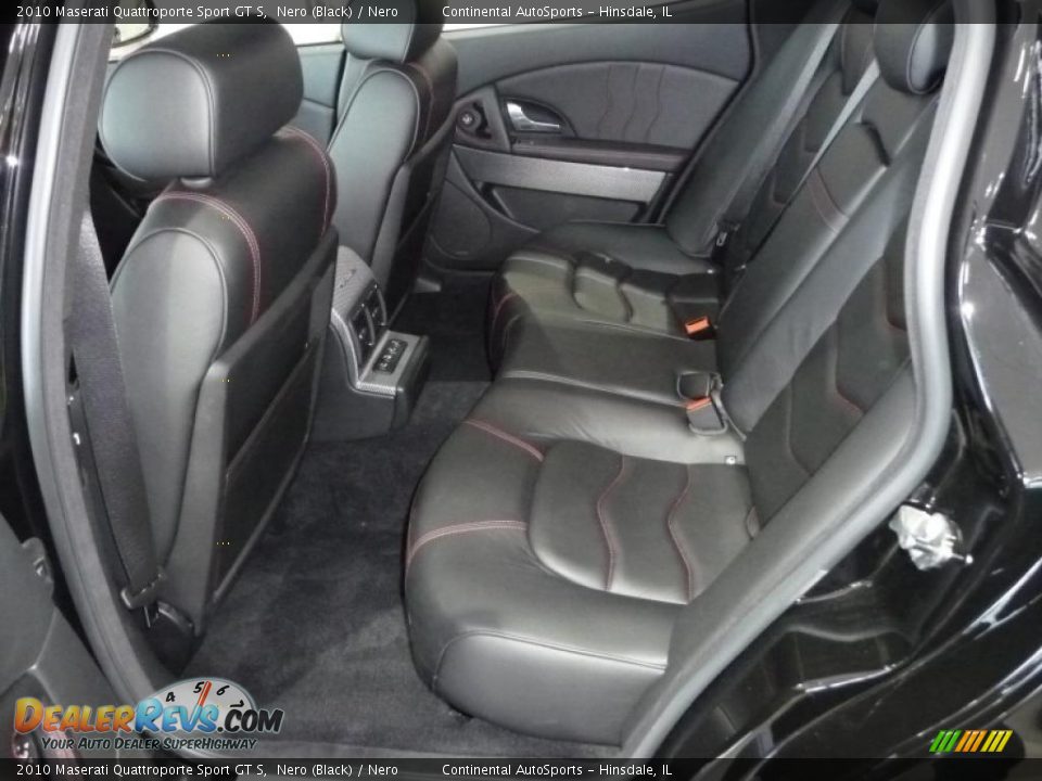 2010 Maserati Quattroporte Sport GT S Nero (Black) / Nero Photo #25