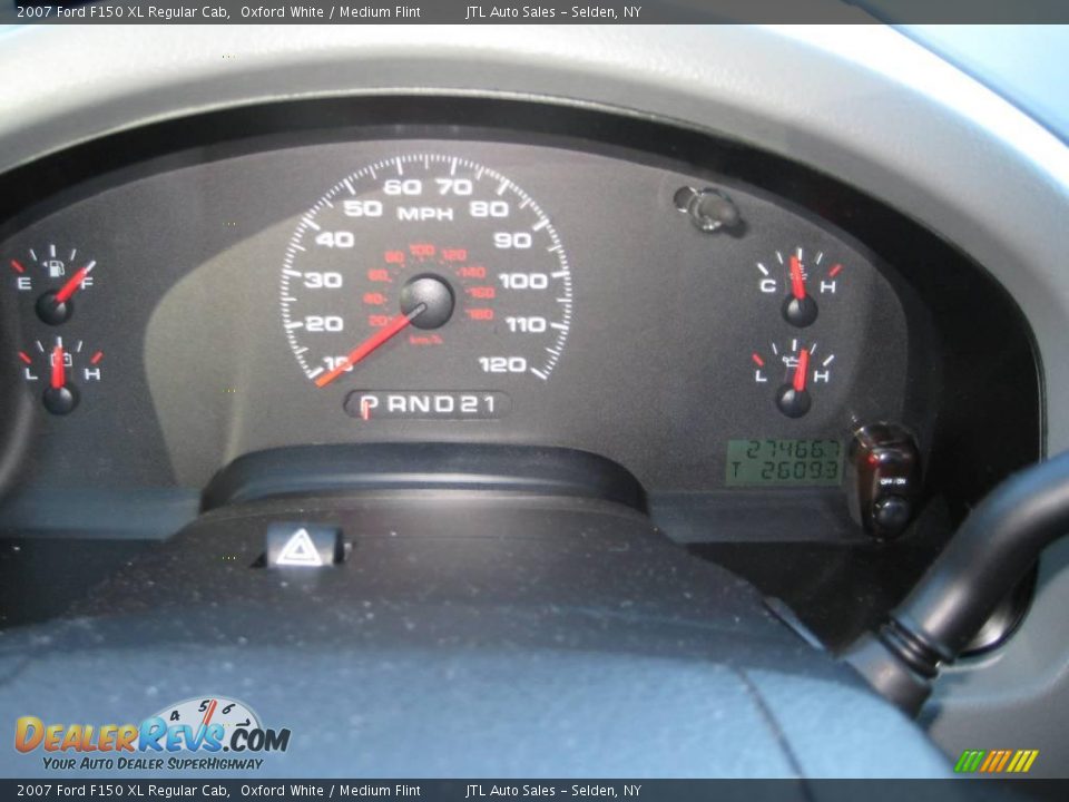 2007 Ford F150 XL Regular Cab Oxford White / Medium Flint Photo #13