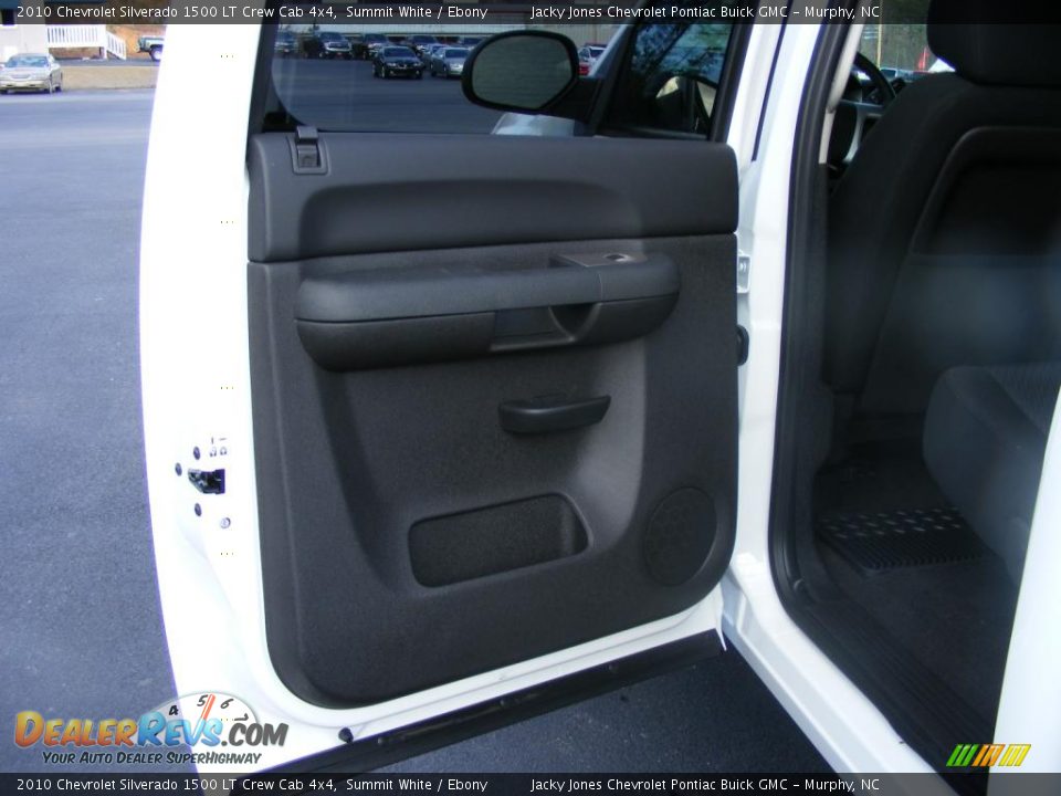 2010 Chevrolet Silverado 1500 LT Crew Cab 4x4 Summit White / Ebony Photo #2