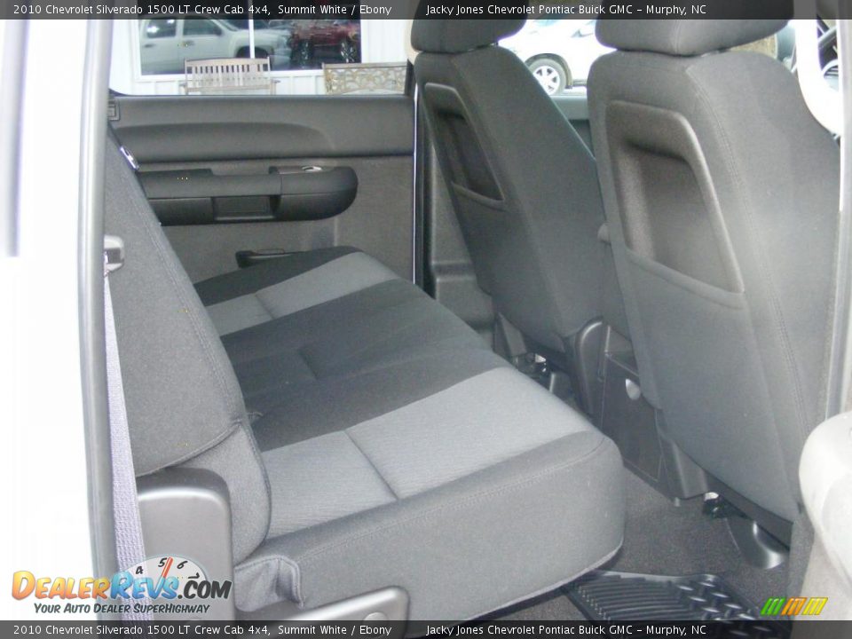 2010 Chevrolet Silverado 1500 LT Crew Cab 4x4 Summit White / Ebony Photo #5