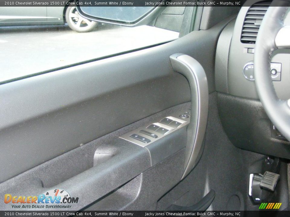 2010 Chevrolet Silverado 1500 LT Crew Cab 4x4 Summit White / Ebony Photo #8