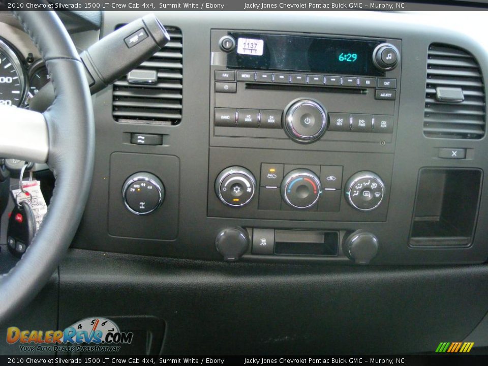 2010 Chevrolet Silverado 1500 LT Crew Cab 4x4 Summit White / Ebony Photo #10