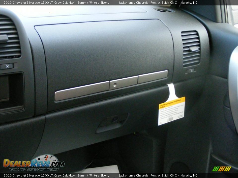 2010 Chevrolet Silverado 1500 LT Crew Cab 4x4 Summit White / Ebony Photo #11