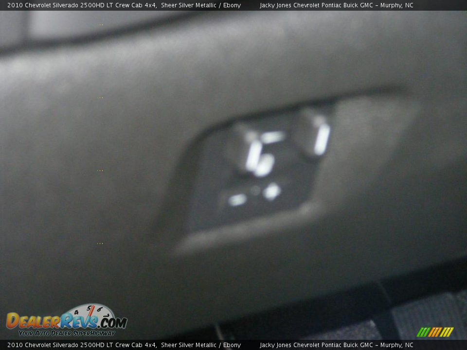 2010 Chevrolet Silverado 2500HD LT Crew Cab 4x4 Sheer Silver Metallic / Ebony Photo #3