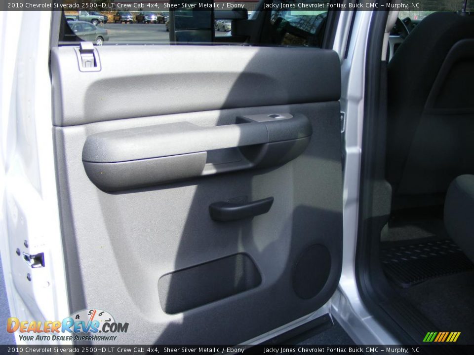 2010 Chevrolet Silverado 2500HD LT Crew Cab 4x4 Sheer Silver Metallic / Ebony Photo #5