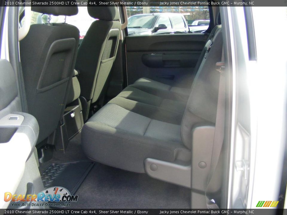2010 Chevrolet Silverado 2500HD LT Crew Cab 4x4 Sheer Silver Metallic / Ebony Photo #6