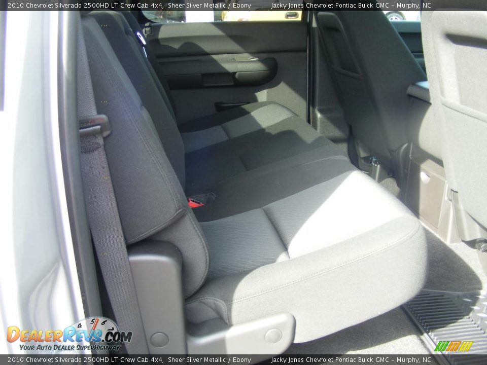 2010 Chevrolet Silverado 2500HD LT Crew Cab 4x4 Sheer Silver Metallic / Ebony Photo #8