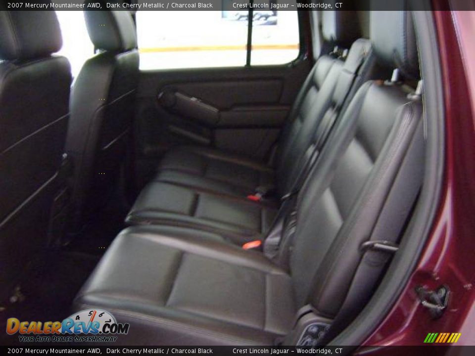 2007 Mercury Mountaineer AWD Dark Cherry Metallic / Charcoal Black Photo #6