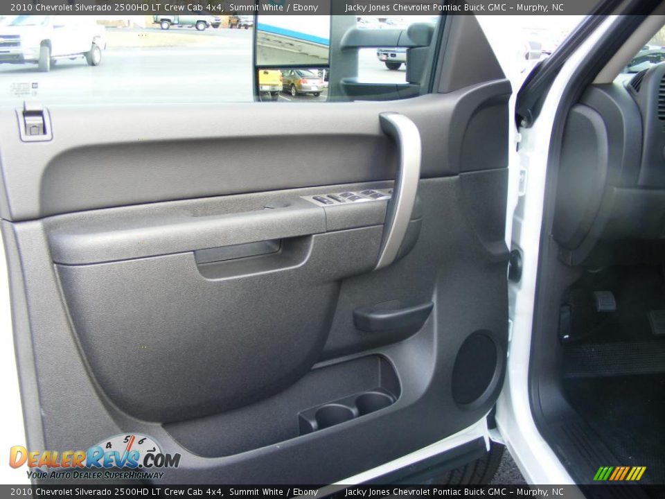 2010 Chevrolet Silverado 2500HD LT Crew Cab 4x4 Summit White / Ebony Photo #3