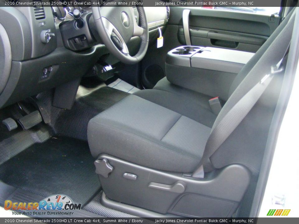 2010 Chevrolet Silverado 2500HD LT Crew Cab 4x4 Summit White / Ebony Photo #4