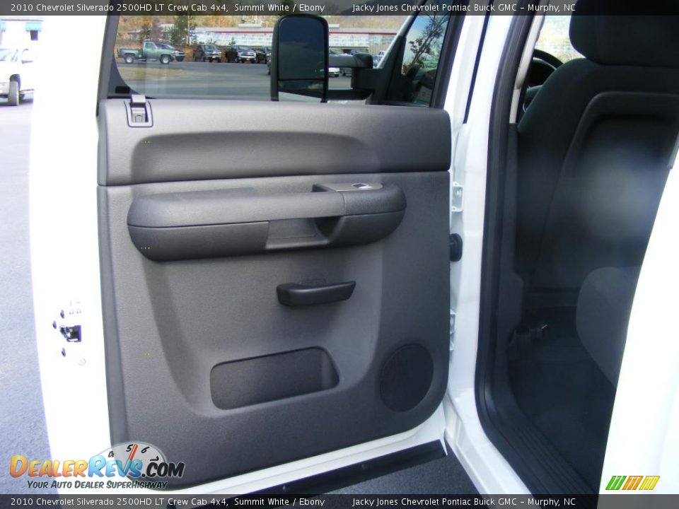 2010 Chevrolet Silverado 2500HD LT Crew Cab 4x4 Summit White / Ebony Photo #5