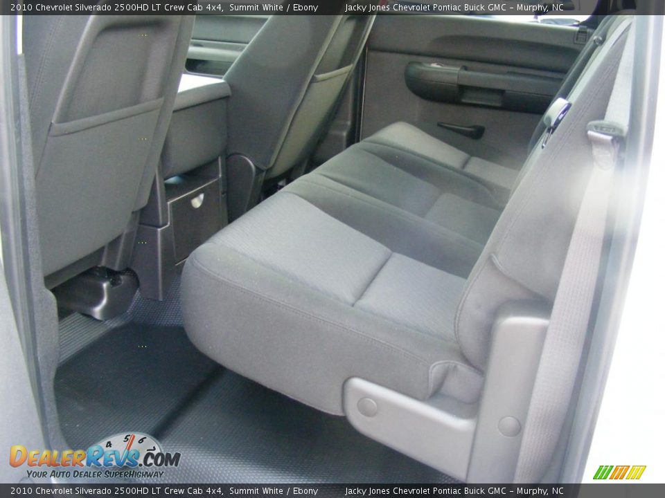 2010 Chevrolet Silverado 2500HD LT Crew Cab 4x4 Summit White / Ebony Photo #6