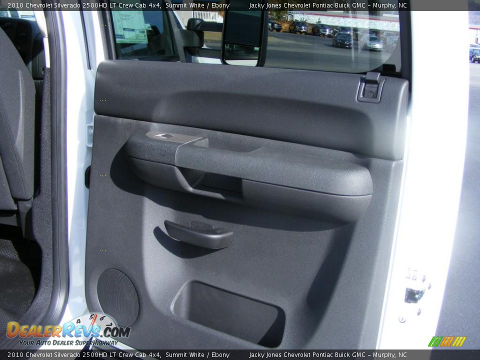2010 Chevrolet Silverado 2500HD LT Crew Cab 4x4 Summit White / Ebony Photo #7