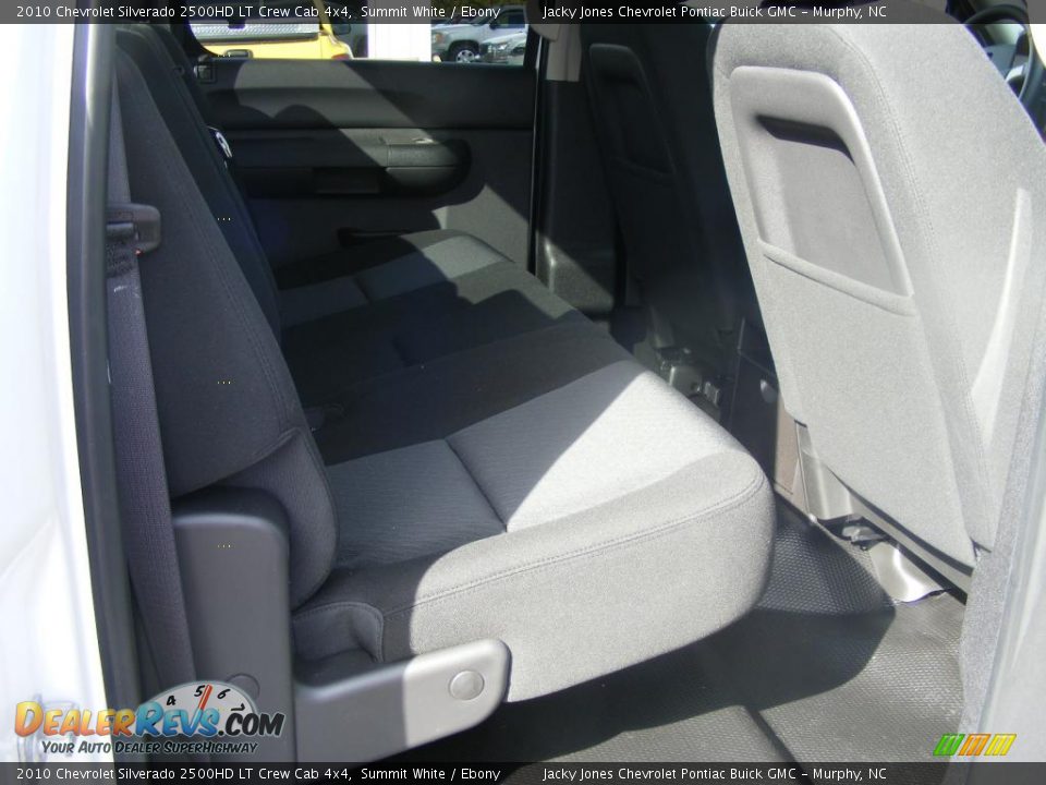 2010 Chevrolet Silverado 2500HD LT Crew Cab 4x4 Summit White / Ebony Photo #8