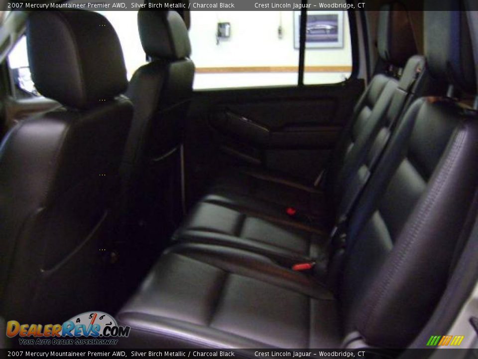 2007 Mercury Mountaineer Premier AWD Silver Birch Metallic / Charcoal Black Photo #12