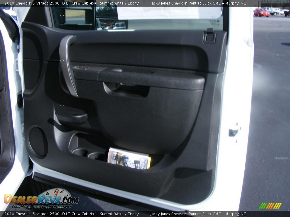 2010 Chevrolet Silverado 2500HD LT Crew Cab 4x4 Summit White / Ebony Photo #9
