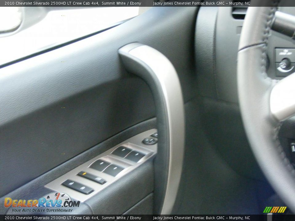 2010 Chevrolet Silverado 2500HD LT Crew Cab 4x4 Summit White / Ebony Photo #11