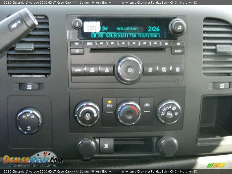 2010 Chevrolet Silverado 2500HD LT Crew Cab 4x4 Summit White / Ebony Photo #14
