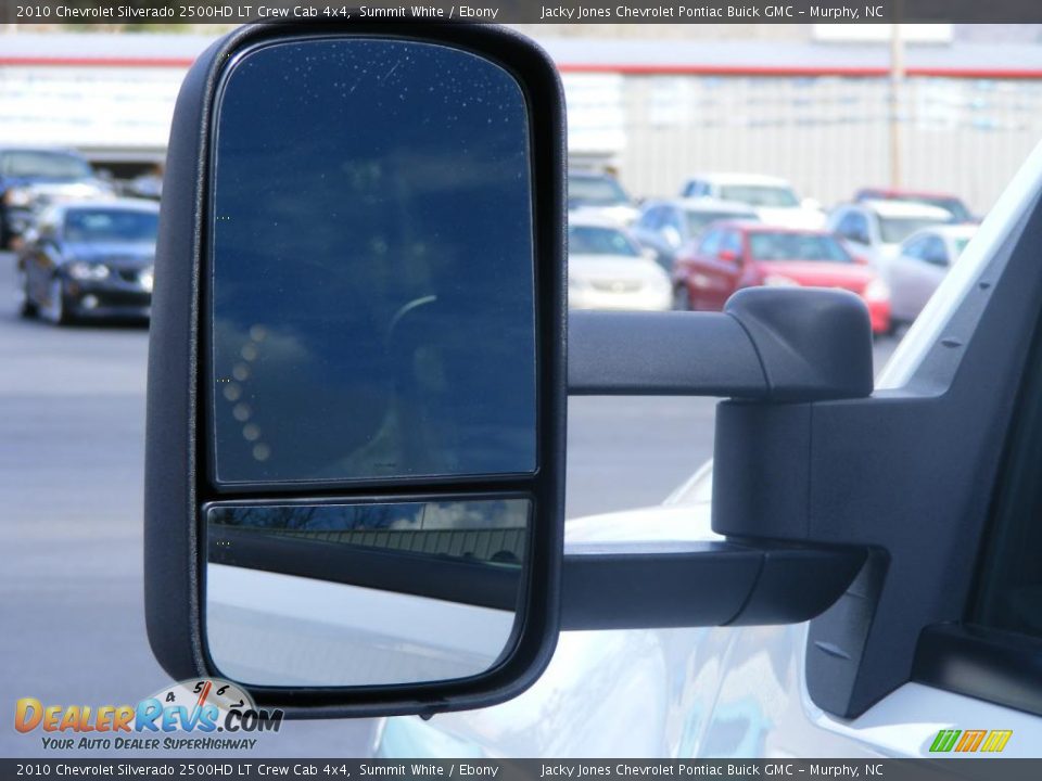 2010 Chevrolet Silverado 2500HD LT Crew Cab 4x4 Summit White / Ebony Photo #22
