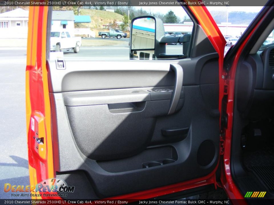 2010 Chevrolet Silverado 2500HD LT Crew Cab 4x4 Victory Red / Ebony Photo #3