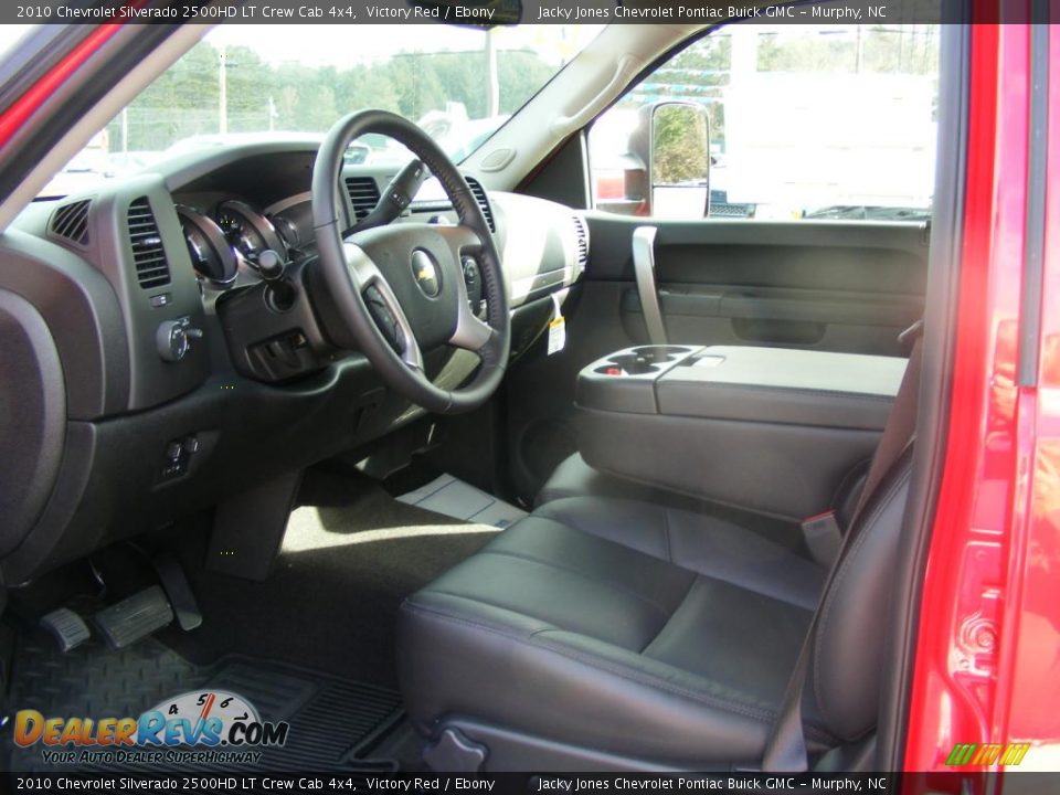 2010 Chevrolet Silverado 2500HD LT Crew Cab 4x4 Victory Red / Ebony Photo #5