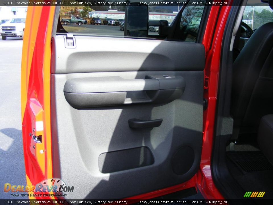 2010 Chevrolet Silverado 2500HD LT Crew Cab 4x4 Victory Red / Ebony Photo #6