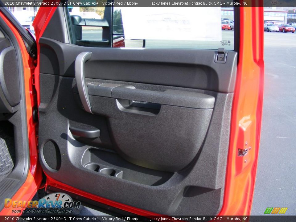 2010 Chevrolet Silverado 2500HD LT Crew Cab 4x4 Victory Red / Ebony Photo #10
