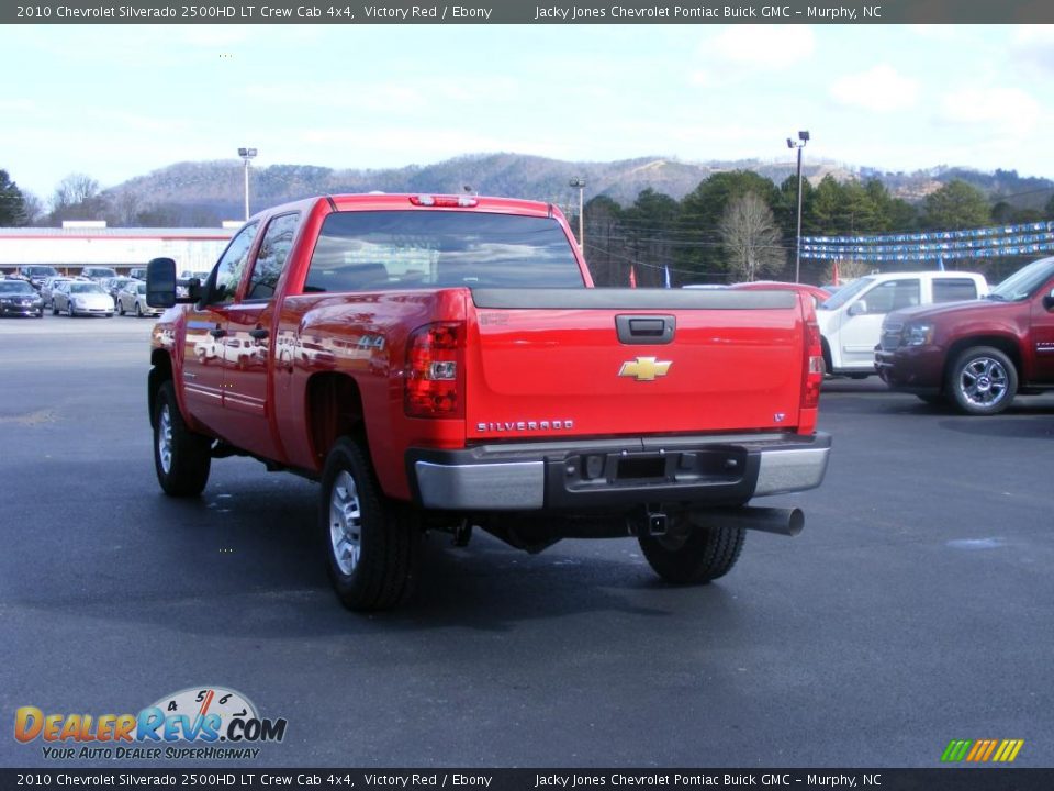 2010 Chevrolet Silverado 2500HD LT Crew Cab 4x4 Victory Red / Ebony Photo #20