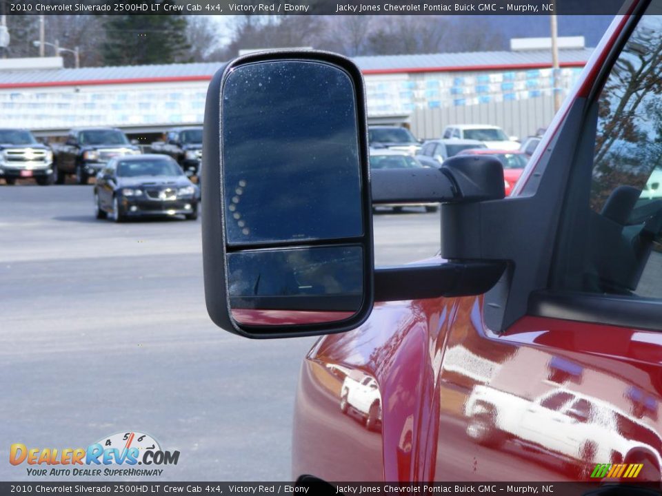 2010 Chevrolet Silverado 2500HD LT Crew Cab 4x4 Victory Red / Ebony Photo #23