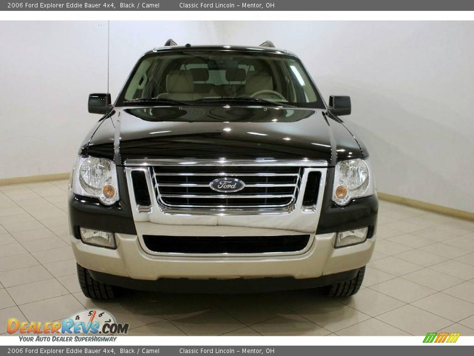 2006 Ford Explorer Eddie Bauer 4x4 Black / Camel Photo #2