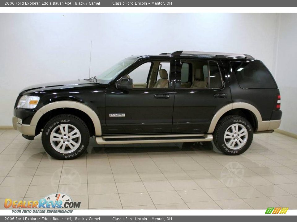 2006 Ford Explorer Eddie Bauer 4x4 Black / Camel Photo #4