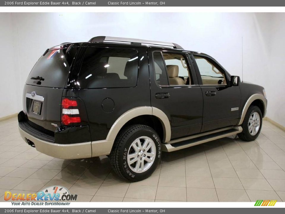 2006 Ford Explorer Eddie Bauer 4x4 Black / Camel Photo #7