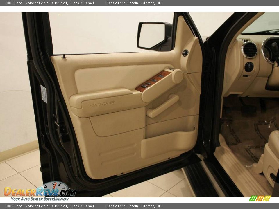 2006 Ford Explorer Eddie Bauer 4x4 Black / Camel Photo #9