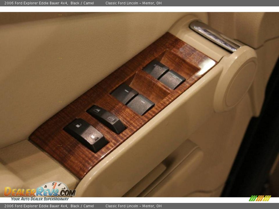 2006 Ford Explorer Eddie Bauer 4x4 Black / Camel Photo #10