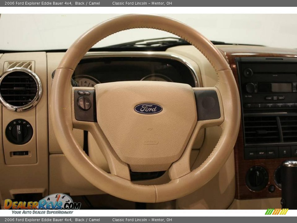 2006 Ford Explorer Eddie Bauer 4x4 Black / Camel Photo #12
