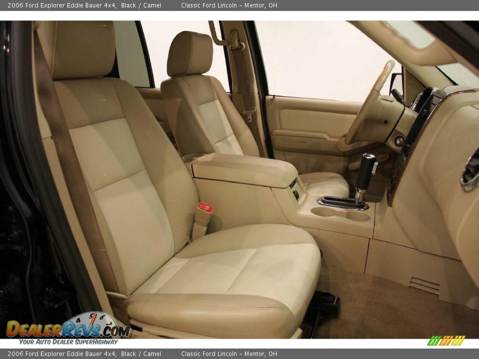2006 Ford Explorer Eddie Bauer 4x4 Black / Camel Photo #16