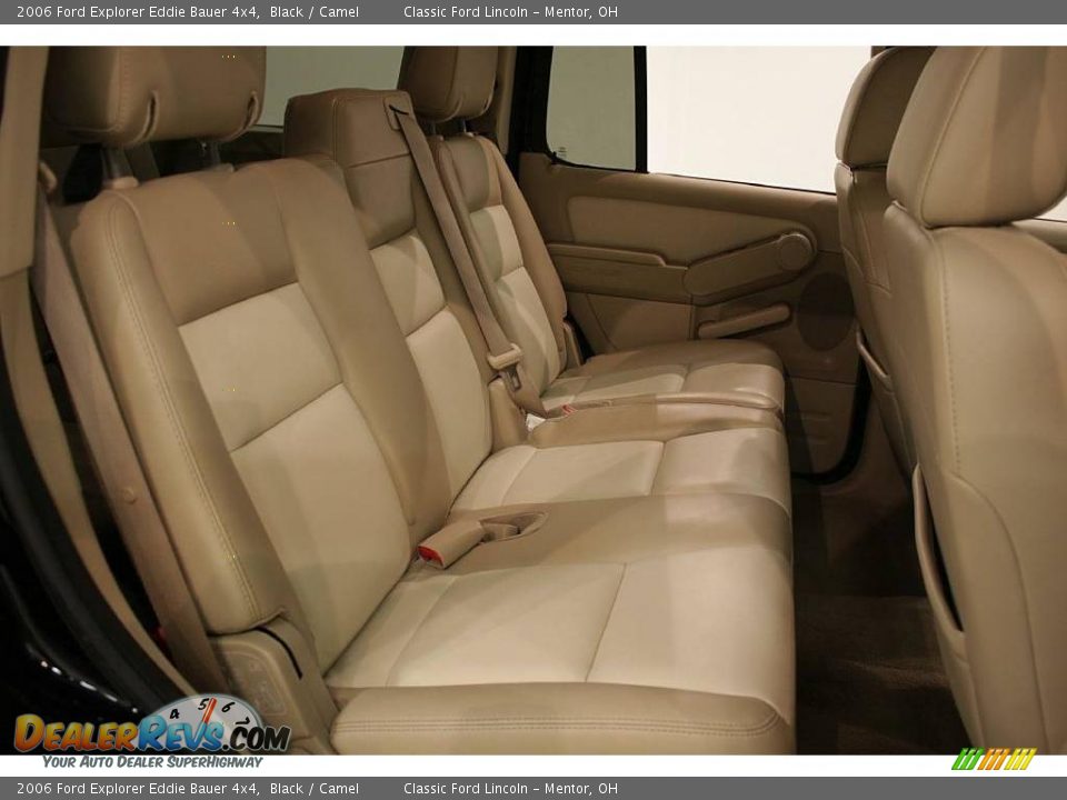 2006 Ford Explorer Eddie Bauer 4x4 Black / Camel Photo #17