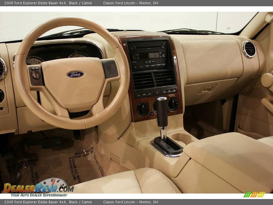 2006 Ford Explorer Eddie Bauer 4x4 Black / Camel Photo #20