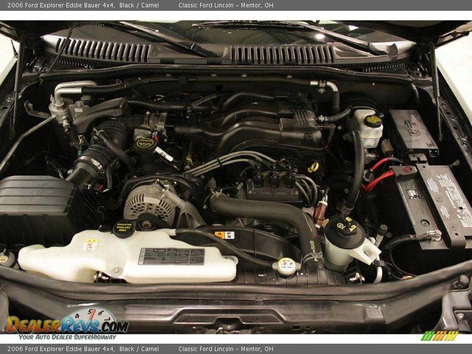 2006 Ford Explorer Eddie Bauer 4x4 Black / Camel Photo #22