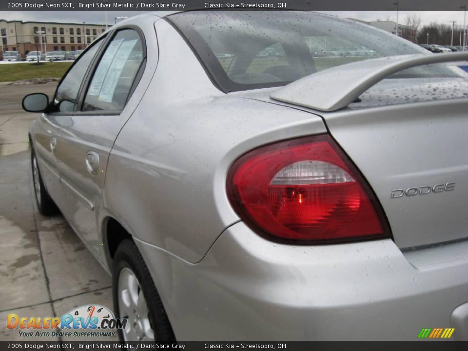 2005 Dodge Neon SXT Bright Silver Metallic / Dark Slate Gray Photo #5