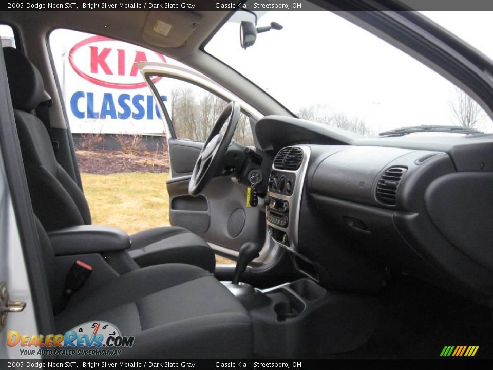 2005 Dodge Neon SXT Bright Silver Metallic / Dark Slate Gray Photo #24